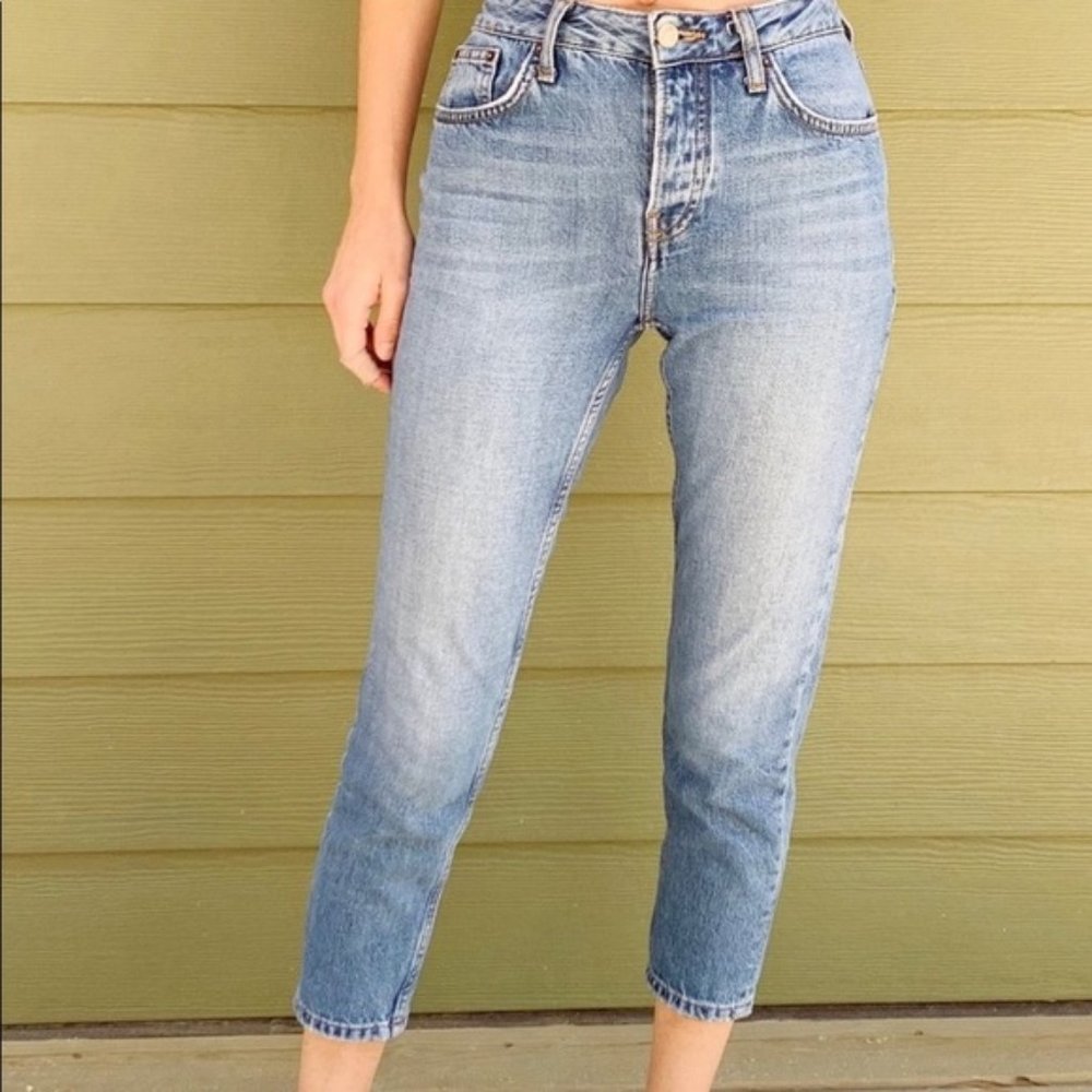 Topshop Skinny Cropped Ankle Jeans sz 26 petite